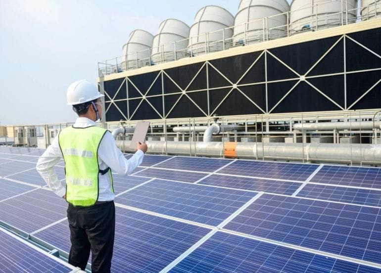 Industrial solar monitoring